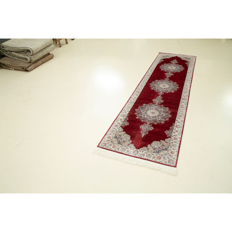 Tapis contemporain moderne touffeté à la main 4X6, Tapis de couloir 2 pi 7 po x 9 pi 10 po