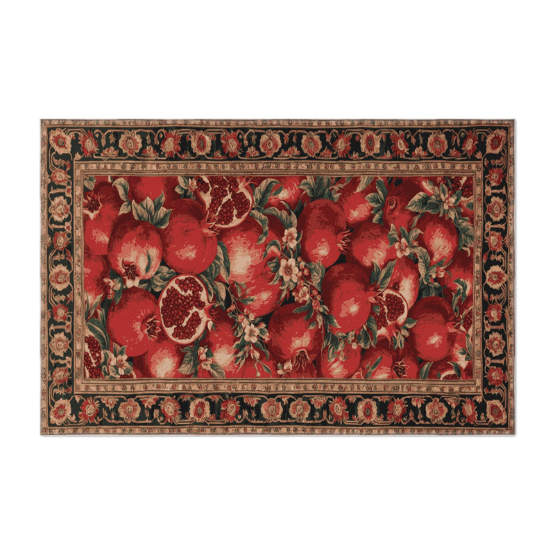 Tapis d'intérieur et d'extérieur brun Persian, Rectangulaire 2 pi x 3 pi