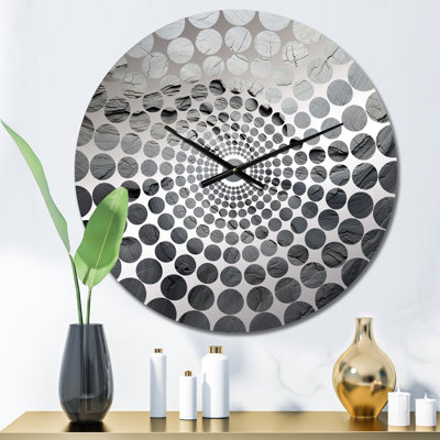 Ide - Horloge murale abstraite
