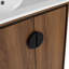Meuble-lavabo de salle de bain avec lavabo-685658480