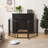 Aashrita 5 Panel Steel Fireplace Screen-681053131
