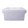 48" Fireclay Rectangular Trough Bathroom Sink