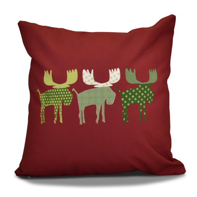 Housse pour coussin décoratif pour l’extérieur à imprimé