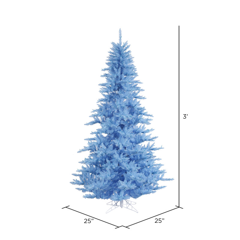 Arbre de noël artificiel 3' Sky Blue Fir
