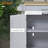 Kitchen Island Cart Rolling Trolley Cart With Drawer, Storage Cabinet & Towel Rack-252112004