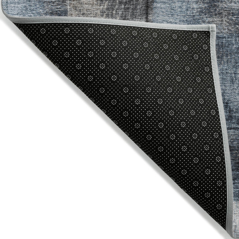 Tapis taupe Xhevrie intérieur / extérieur lavable à la machine, Rectangle 2 pi 6 po x 3 pi 10 po