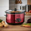 VonShef Slow Cooker - Nordic Design Large Slow Cooker with Removable Non-stick Ceramic Bowl-34078774-34155197