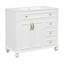 Meuble-lavabo de 36 po avec lavabo, meuble-lavabo avec tiroir rabattable, 3 tiroirs, 2 portes à fermeture en douceur, bois massif et panneau de fibres à densité moyenne, quincaillerie élégante-240888345-240888344