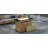 43" Propane Gas Fire Pit Table,60000 BTU Rectangular Open Weave Wicker Fire Pit With Glass Wind Guard For Outside Patio Deck Garden Backyard-1456266071