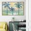 «Marine Layer Palms», reproduction de peinture acrylique sur toile-29422582-29609695