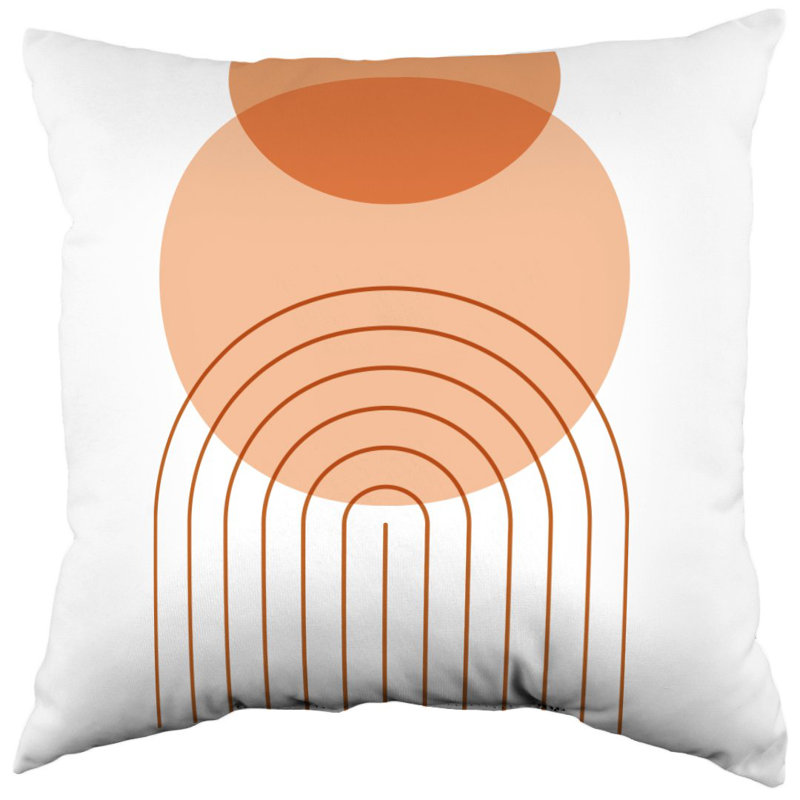 Coussin géométrique Mid Century