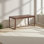 Solid Pine Wood Study Desk