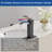 Waterfall Low-Arc Single Hole Bathroom Faucet-106884809