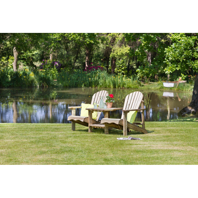 Pauls Valley Outdoor Adirondack Set
