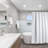 Waffle Single Shower Curtain-1745078174-1840909206