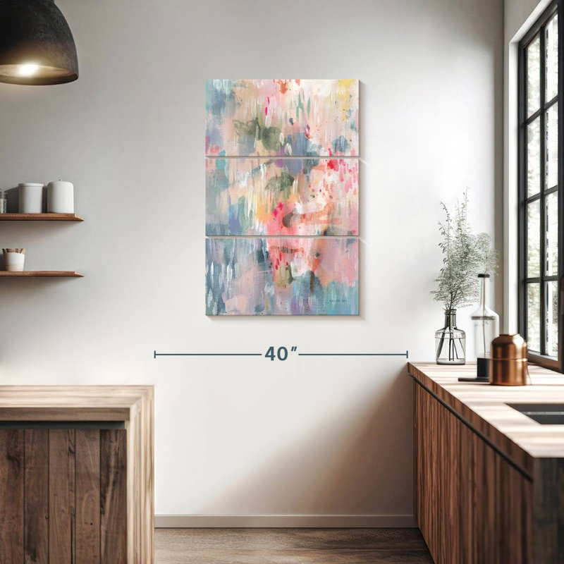 Avery Soothing Abstract, 38" H x 24" W