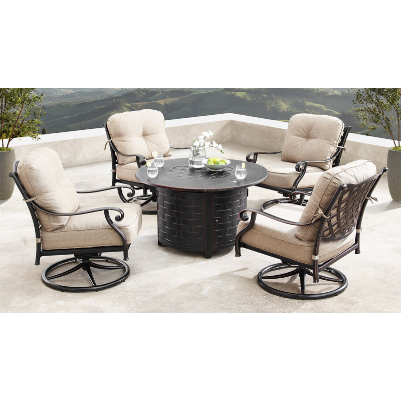 Mccomas Patio Conversation Set with Cushions