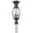 Plantation 25.25" 3-Light Outdoor 12V Post Mount Lantern (Post Sold Separately)
