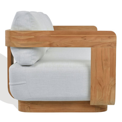 Nina 85" Teak Patio Sofa