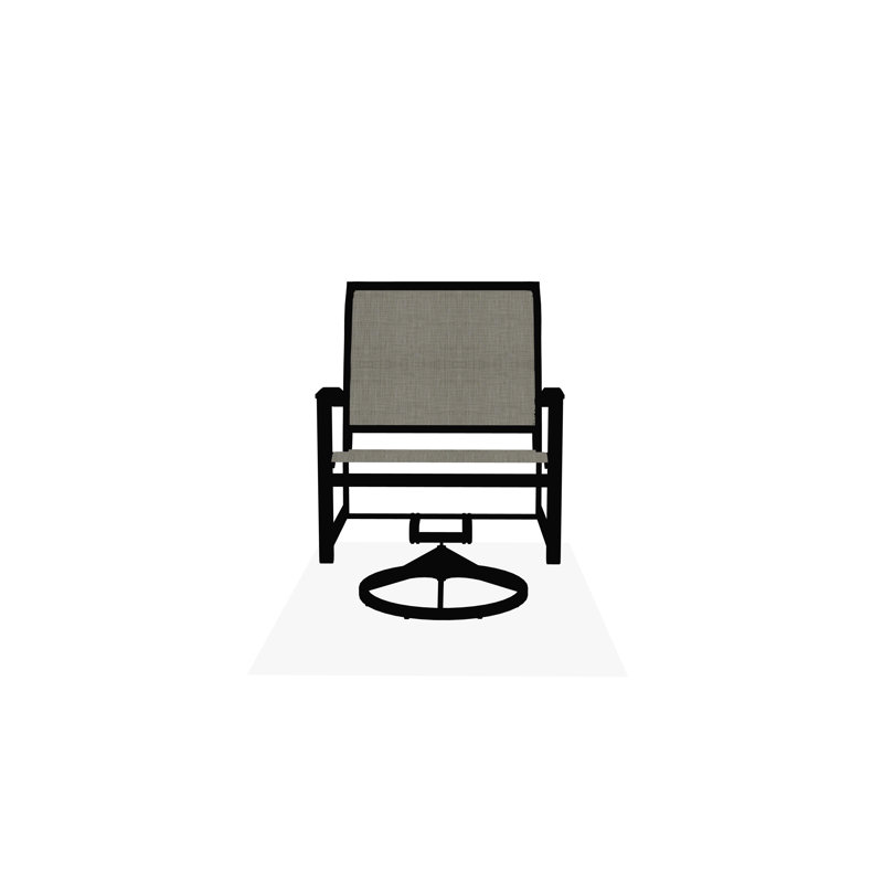 Bazza Outdoor Dining Chair, Ella, Black