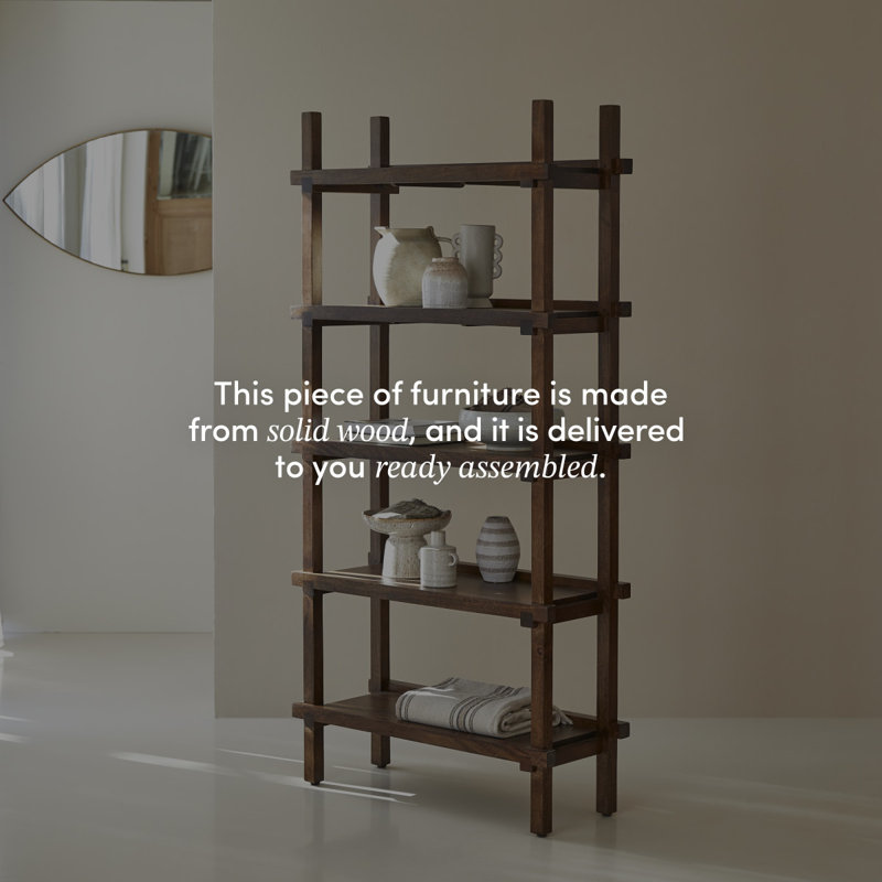 Arko Solid Wood Bookcase