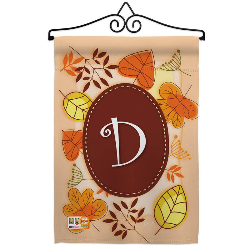 Double Sided 18.5'' H x 13'' W Polyester Flag Set, D