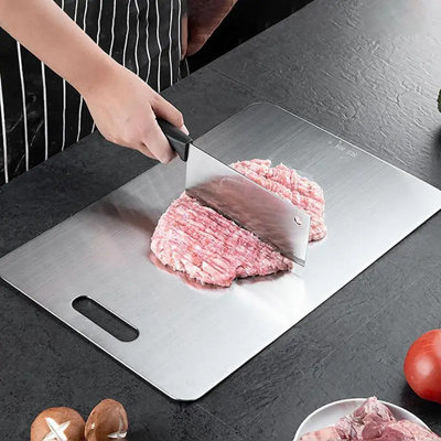 Titanium Alloy Cutting Board – Durable, Multi-Functional, and Easy to Clean