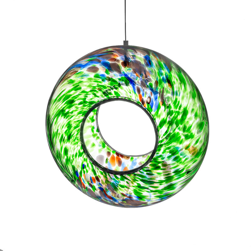 Hanging Bird Feeder - Green, Green