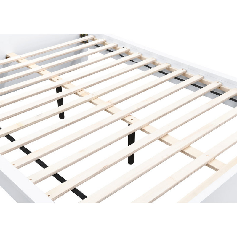 Marqita Panel Bed, Kingsize (5'), White
