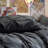 Bedsure Cal King Pintuck Bed-in-a-Bag- Grayish Purple Pinch Pleat Comforter with Sheets, Pillowcases & Shams-108919601-101518289