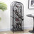 45 Bottle Wrought Iron Wine Rack Jail With Lock