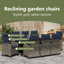 8 - Person Patio Dining Set with Rectangular Table