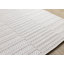 Tapis texturé à boucles crème Elijas-1285708351