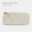 Couverture de lit 100% coton Waffle Weave-125401266-125401273