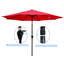 Parasol d'extérieur avec inclinaison