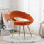 Chaise d'appoint en velours 26,3 po Henia-1906402266