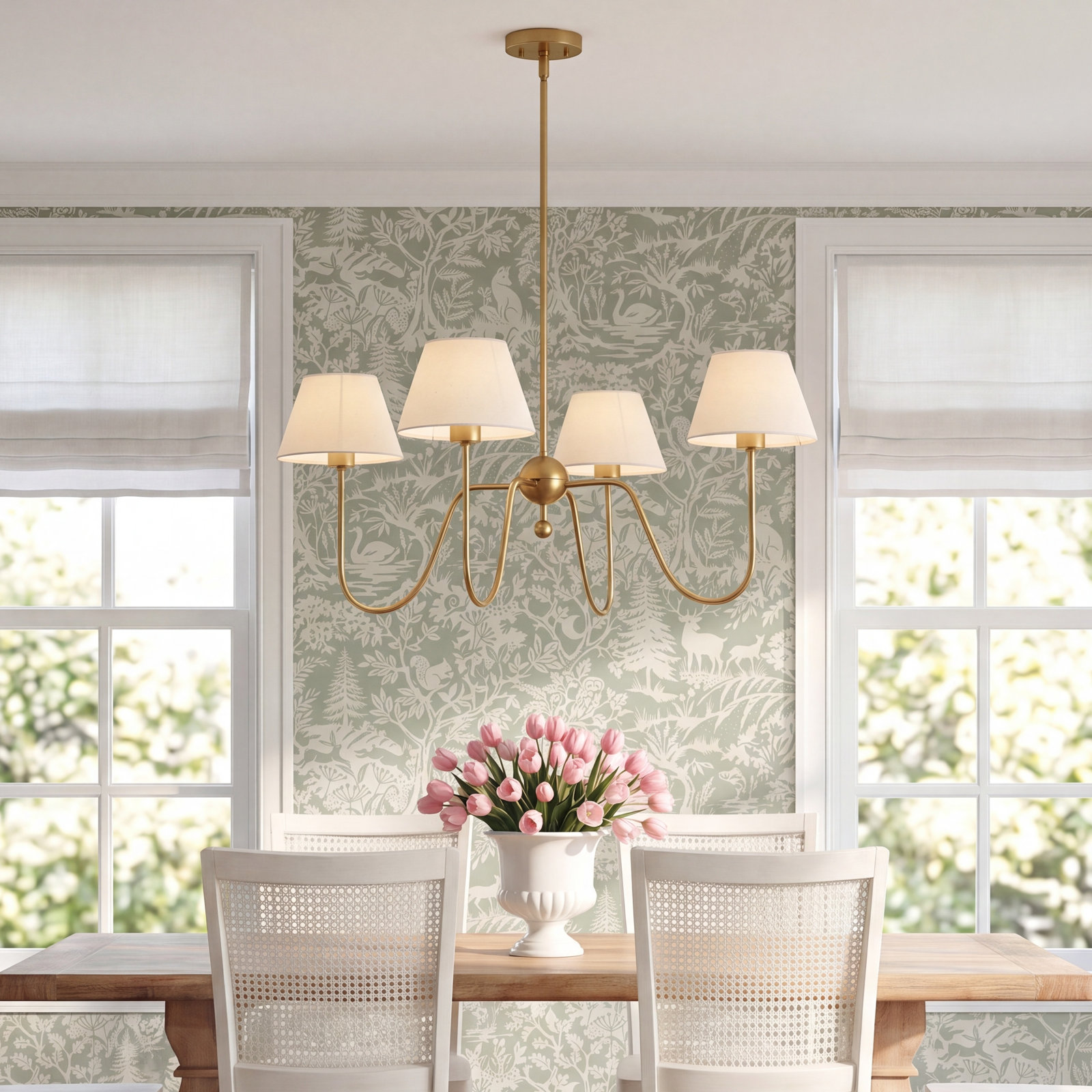 Beacon 4-Light Chandelier