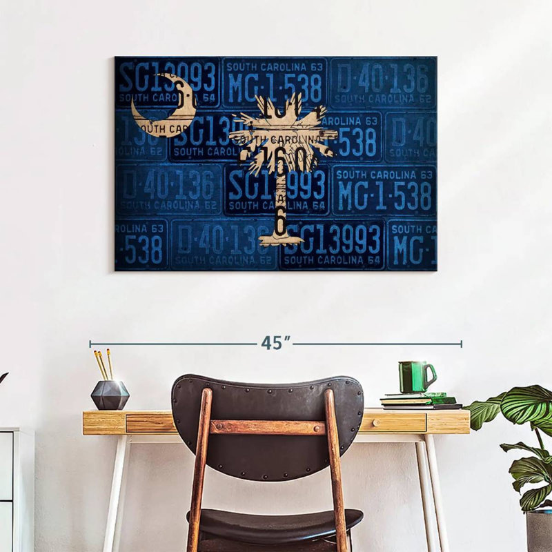 Borges South Carolina State Flag, 26" H x 39" W