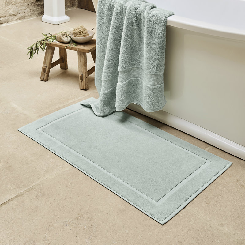 Renaissance Towelling Bath Mat, EggShell