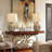 Farmhouse Rustic Resin Table Lamp