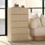 HOMCOM Chest of Drawers 5 Drawers Dresser Bedside Table-1538654753