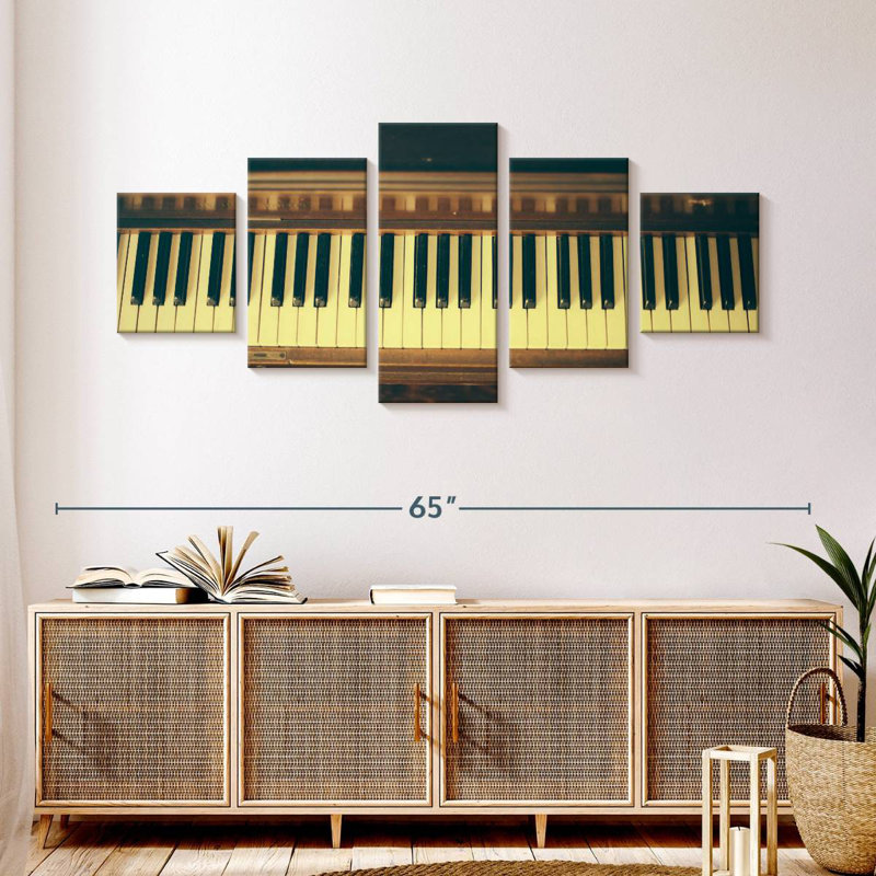 Piano classique, H 24 po x l 55 po