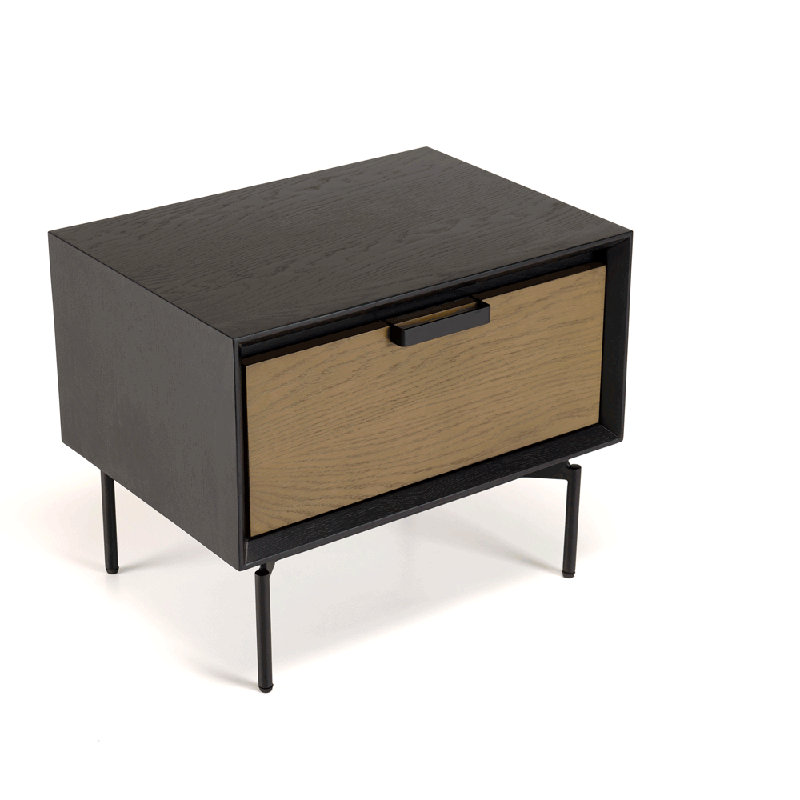 Aviesel 55 cm W Bedside Table