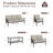 Outdoor Furniture Set with Soft Cushions, 7-Person  All-Weather Metal Frame Patio Furniture Set, 5-Piece Outdoor Patio Set with Ergonomic Back Support-109768233