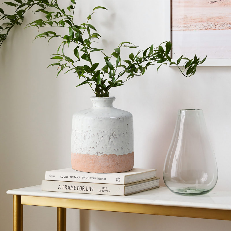 Ladine Handmade Terracotta Table Vase