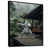 Black Floater Framed