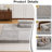 Compression Mahjong Sofa,Convertible Floor Sofa Bed,DIY Boneless Modular Sectional Sofa,No Assembly Required,Circle Fleece Fabric,Oversized Single Seater With 1 Pillow And 1 Ottoman,Light-Grey-261485223