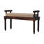 Banc de vestibule à coussinets Spindle