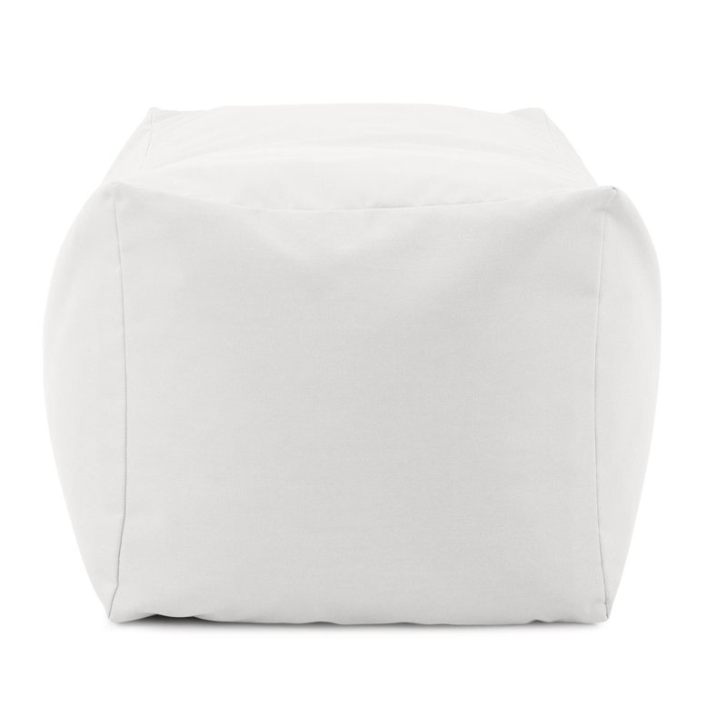 Outdoor Pouf Bench, Seascape Sand, Beige
