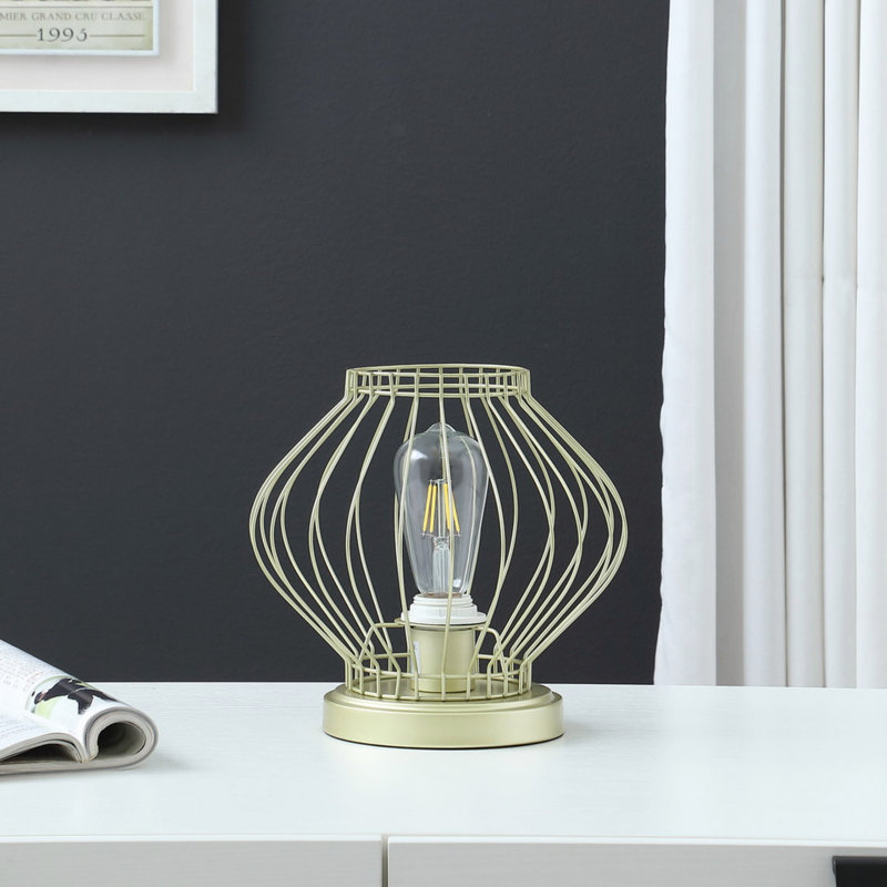 Lampe de table en métal 9,5 po